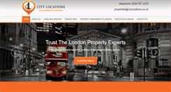 Desktop Screenshot of citylocations.co.uk
